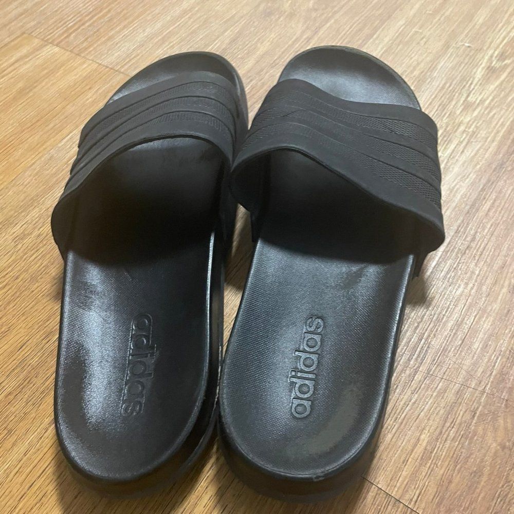 Adidas Women's Slippers Black size 13